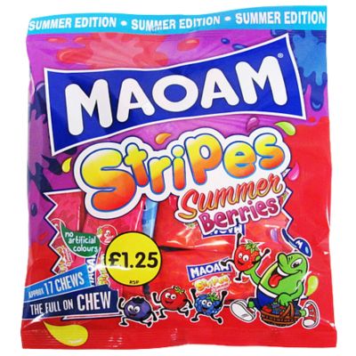 MAOAM Summer Edition Summer Berries Strips 140g – 14 x 140g