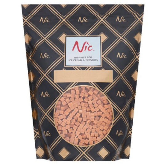 Nic Caramel Mini Fudge Cubes 1kg – 6 x 1kg