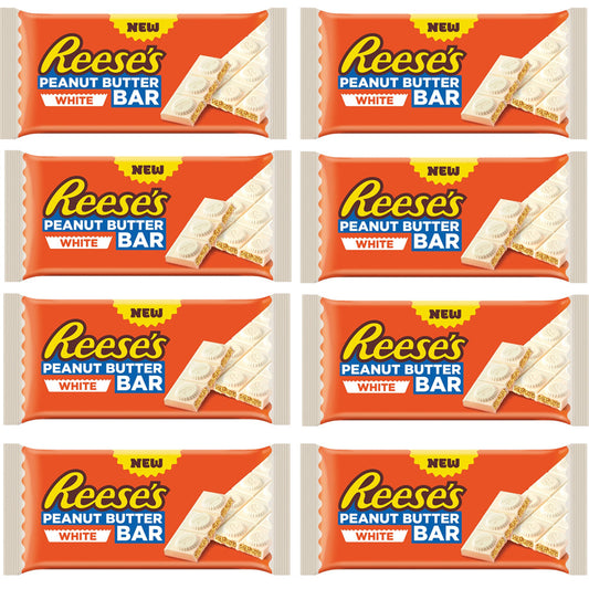 Reese's White Chocolate Flavour Peanut Butter Bar 90g – 16 x 90g