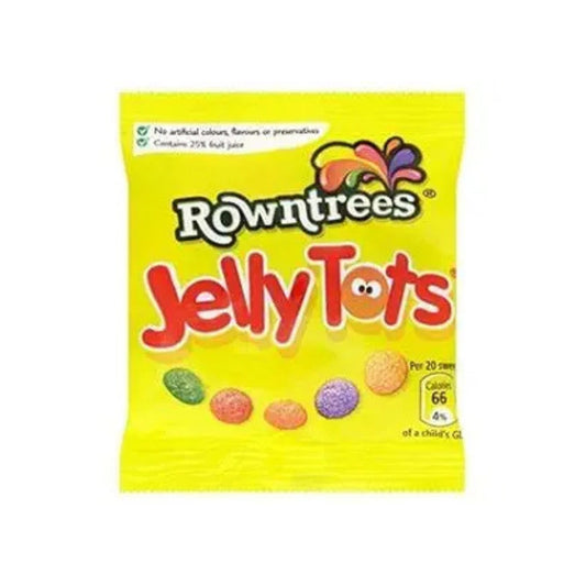 Rowntree's Jelly Tots Sweets Bag 42g – 36 x 42g