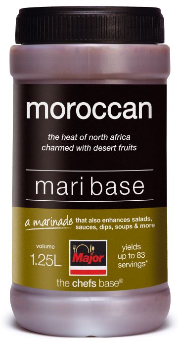 Major Mari Base Moroccan 1.25 Litre Single Pack Suitable For Foodservice And Retail