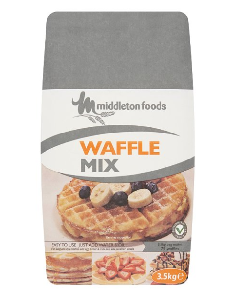 Middleton Foods Waffle Mix 3.5kg – 4 x 3.5kg