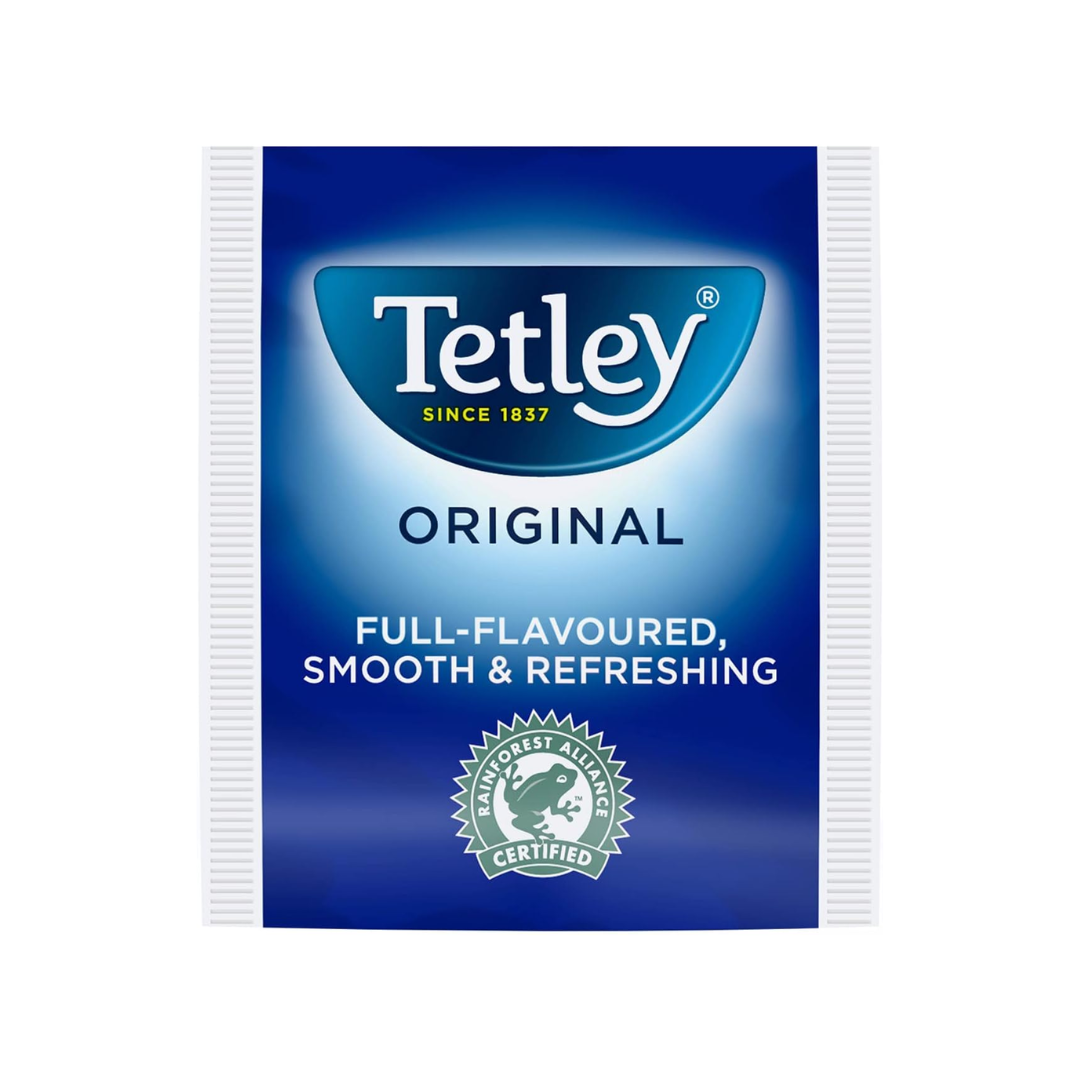 Tetley Original Tea Envelopes - Classic Full-Bodied Tea, Individually Wrapped For Freshness