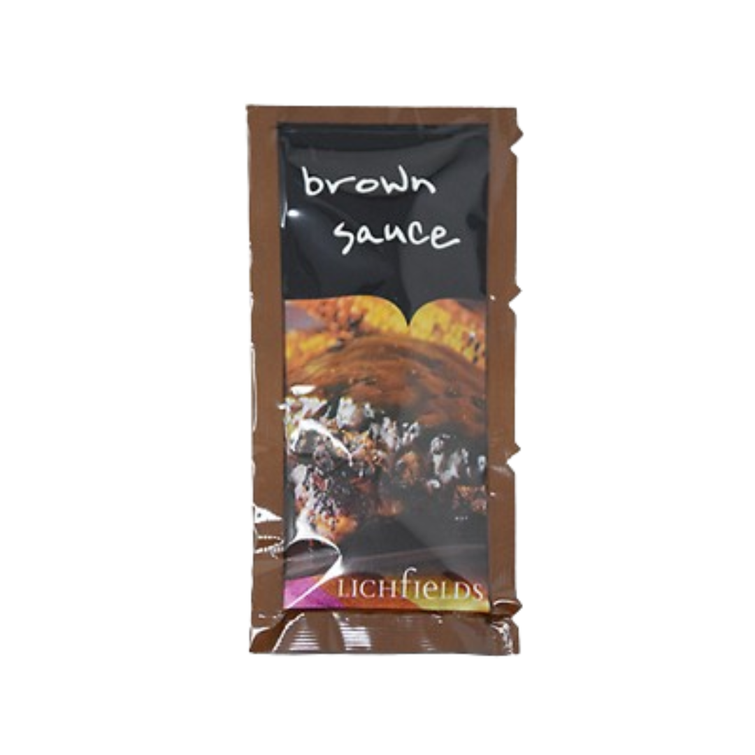 Lichfields Brown Sauce Sachet 10g