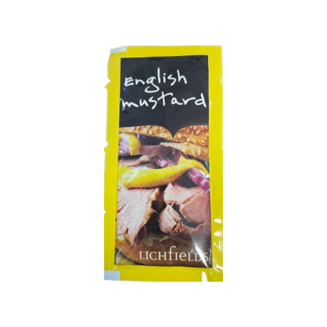 Lichfields English Mustard Sachets 5g