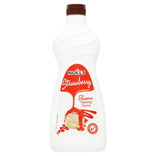 Noel's Strawberry Flavour Topping Sauce 1kg – 6 x 1kg