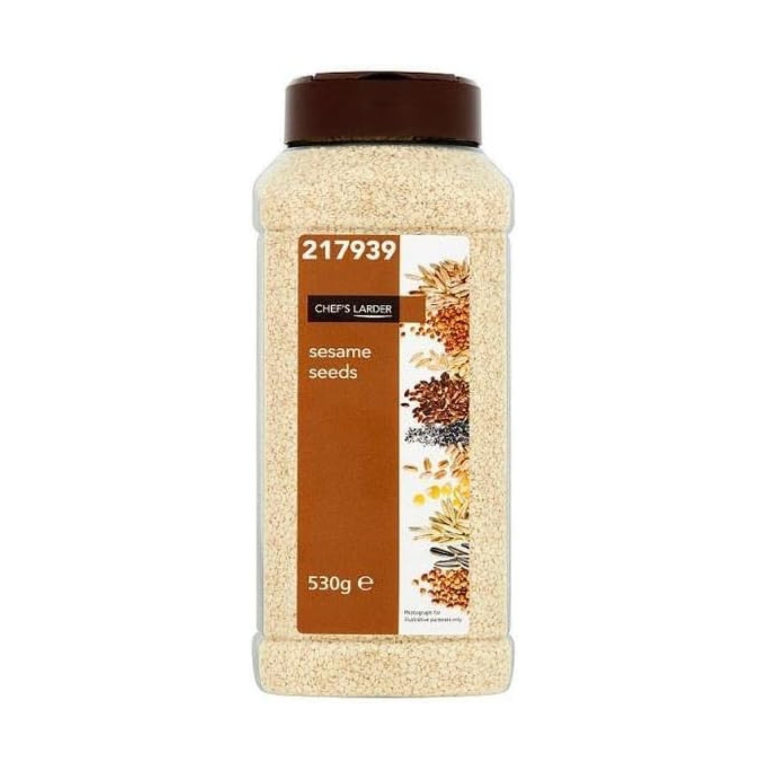 Chef's Larder Sesame Seeds 530g 1 x 530g Pack For Cooking And Baking Ideal For Home Cooking And Food Preparation