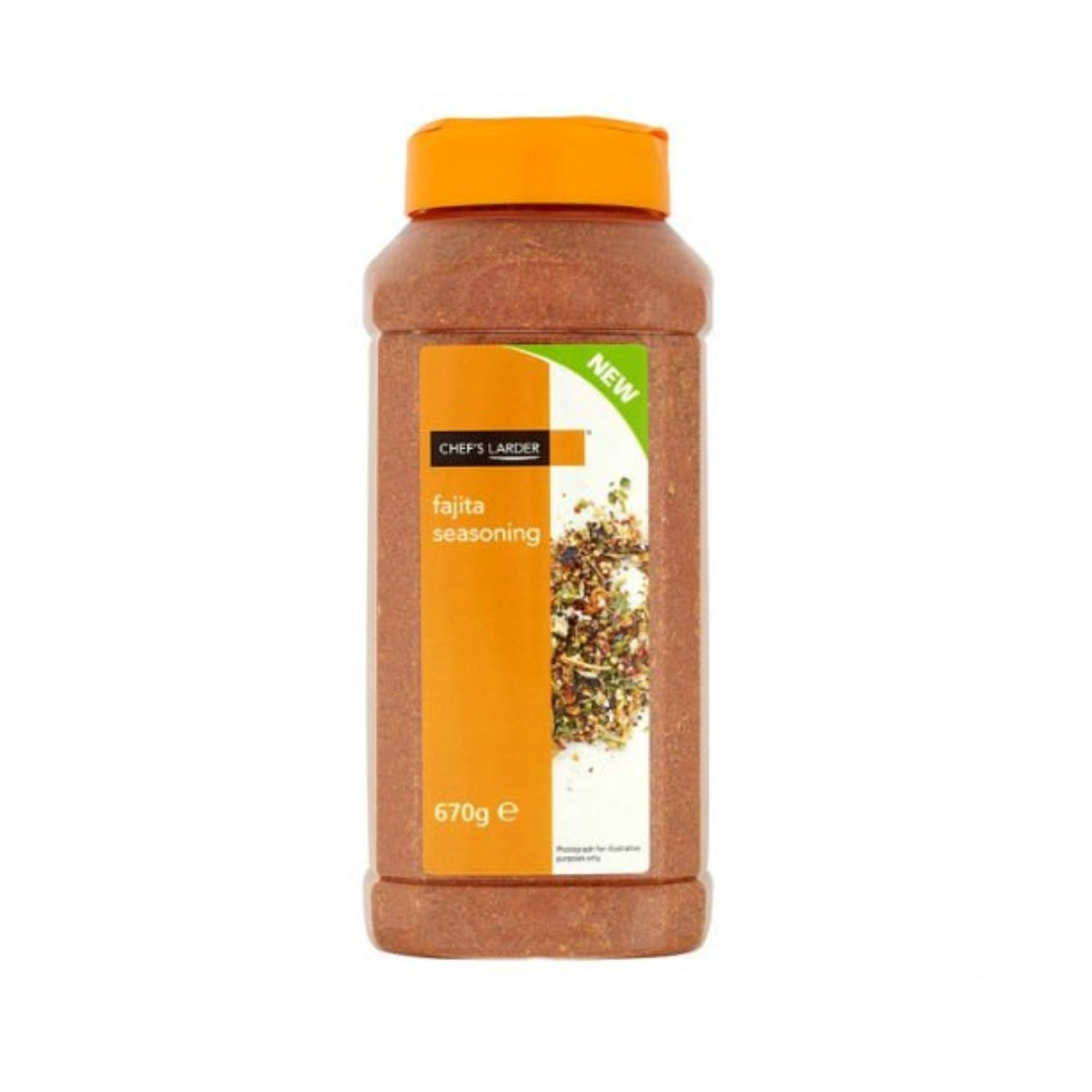 Chef's Larder Fajita Seasoning 670g For Kitchens And Foodservice Use Ideal For Fajitas And Marinades