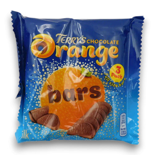 Terry's Chocolate Orange Bars 3 x 35g (105g) – 16 x 3x35g