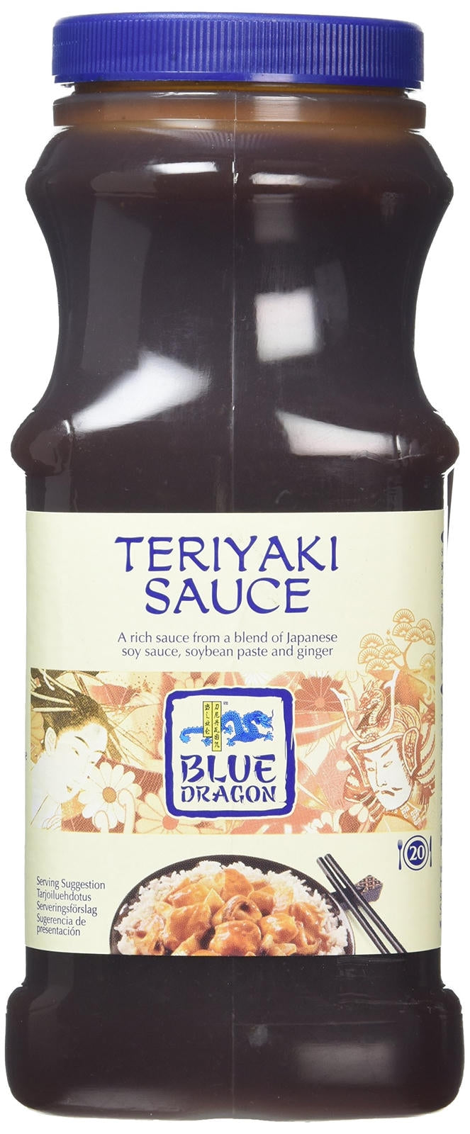 Blue Dragon Teriyaki Sauce 1 L Bottle 1 X 1 L Suitable for Retail and Foodservice