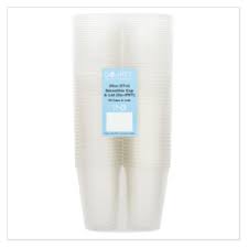 Go-rPET 500 Clear Smoothie Cup & Lid – 10 x 50pk