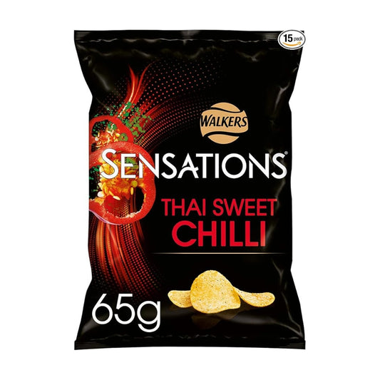 Walkers  Snstins ThaiSwt Chilli PM125 – 18 x 65g