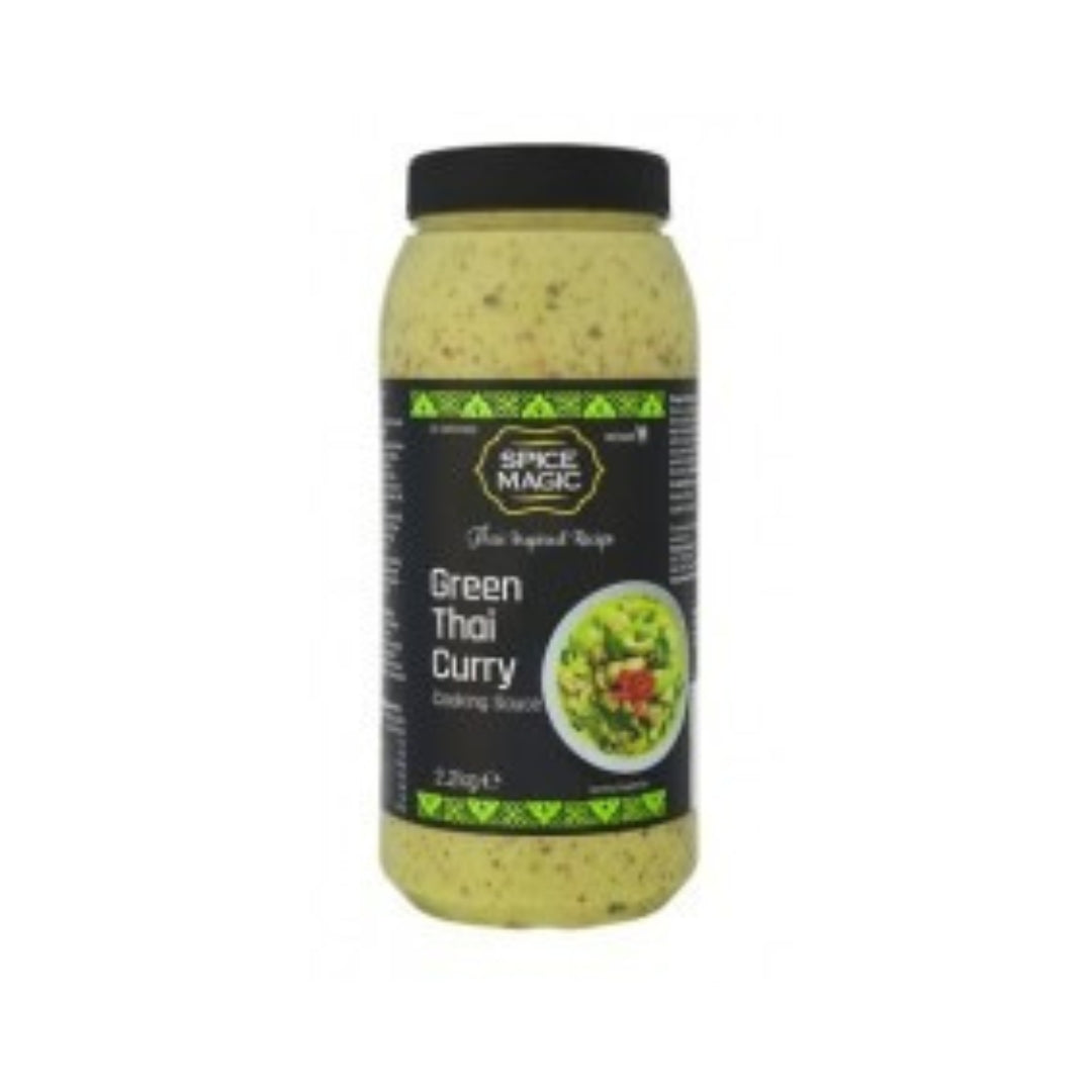 Spice Magic Cooking Sauce Green Thai Curry 2.2kg 1 X 2.2kg UK Retail For Retail And Foodservice Use