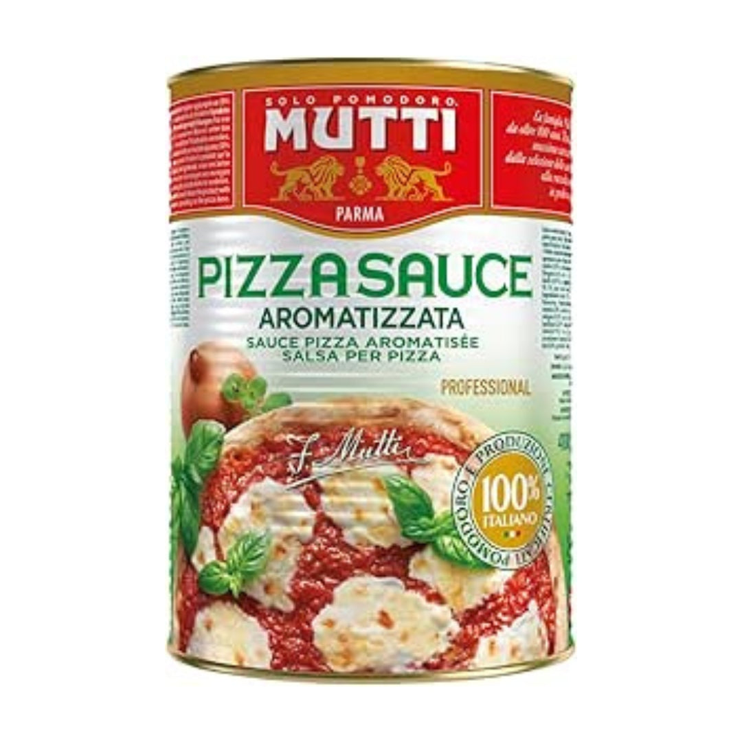 Mutti Pizza Sauce Aromatizzata 4.1 kg Case of 3 Foodservice Ready for UK Kitchens