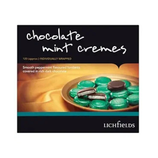 Lichfields Chocolate Mint Cremes 1kg – 1 x 1kg