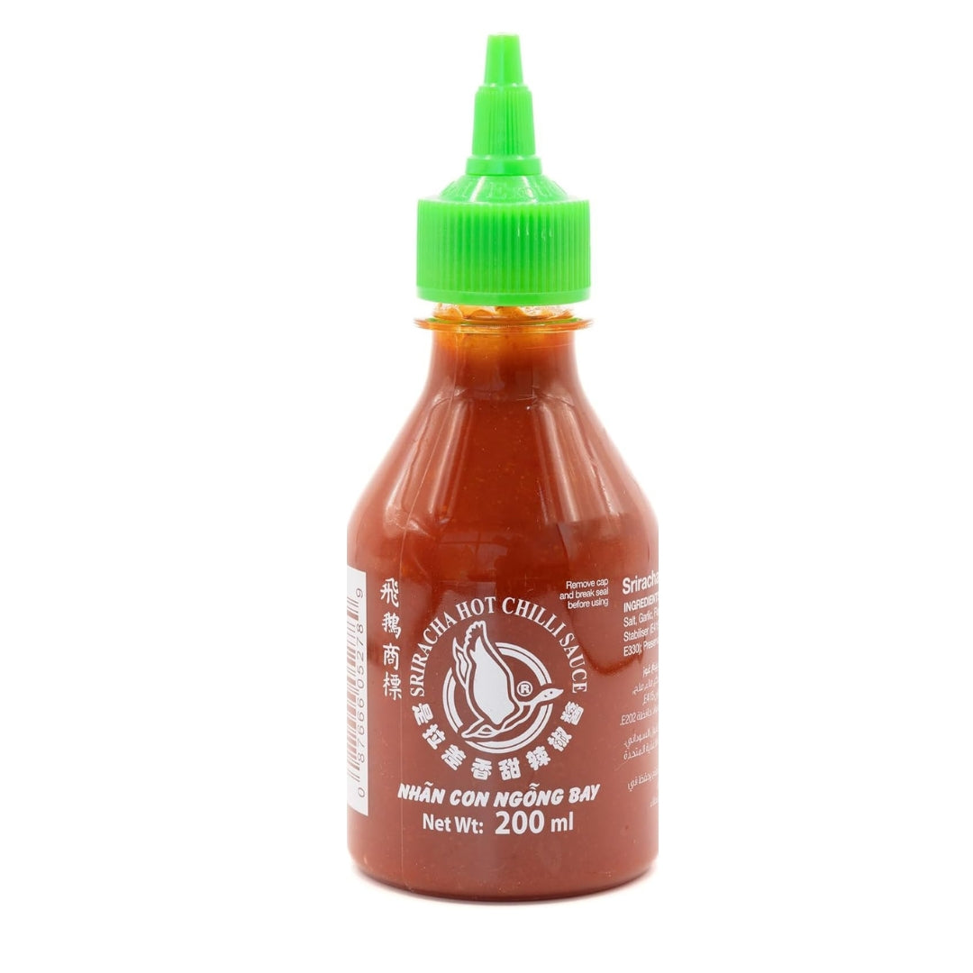 Sriracha Hot Chilli Sauce Flying Goose Brand 8ml Sachets Case Of 200 Foodservice