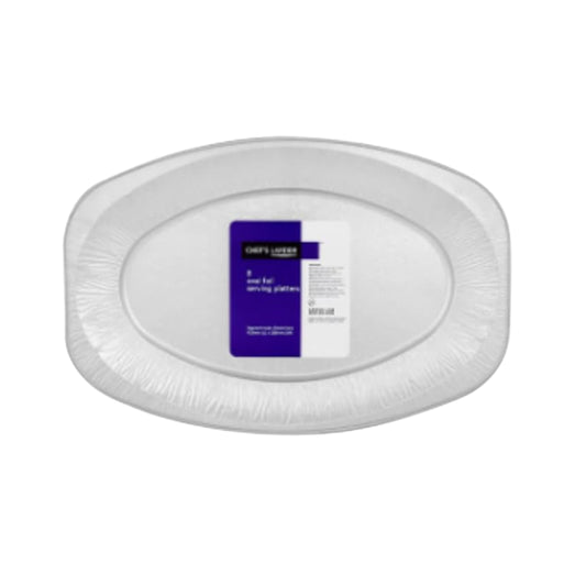 Chef's Larder 8 Oval Foil Serving Platters 425mm – 11 x 8pk