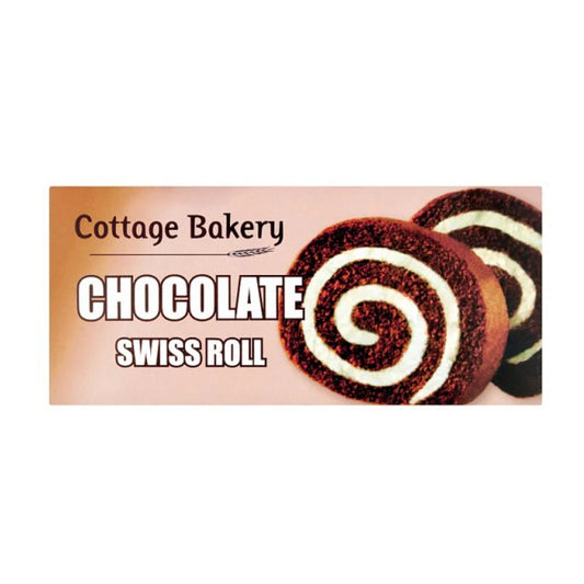 Cottage Bakery Chocolate Swiss Roll 200g – 6 x 200g