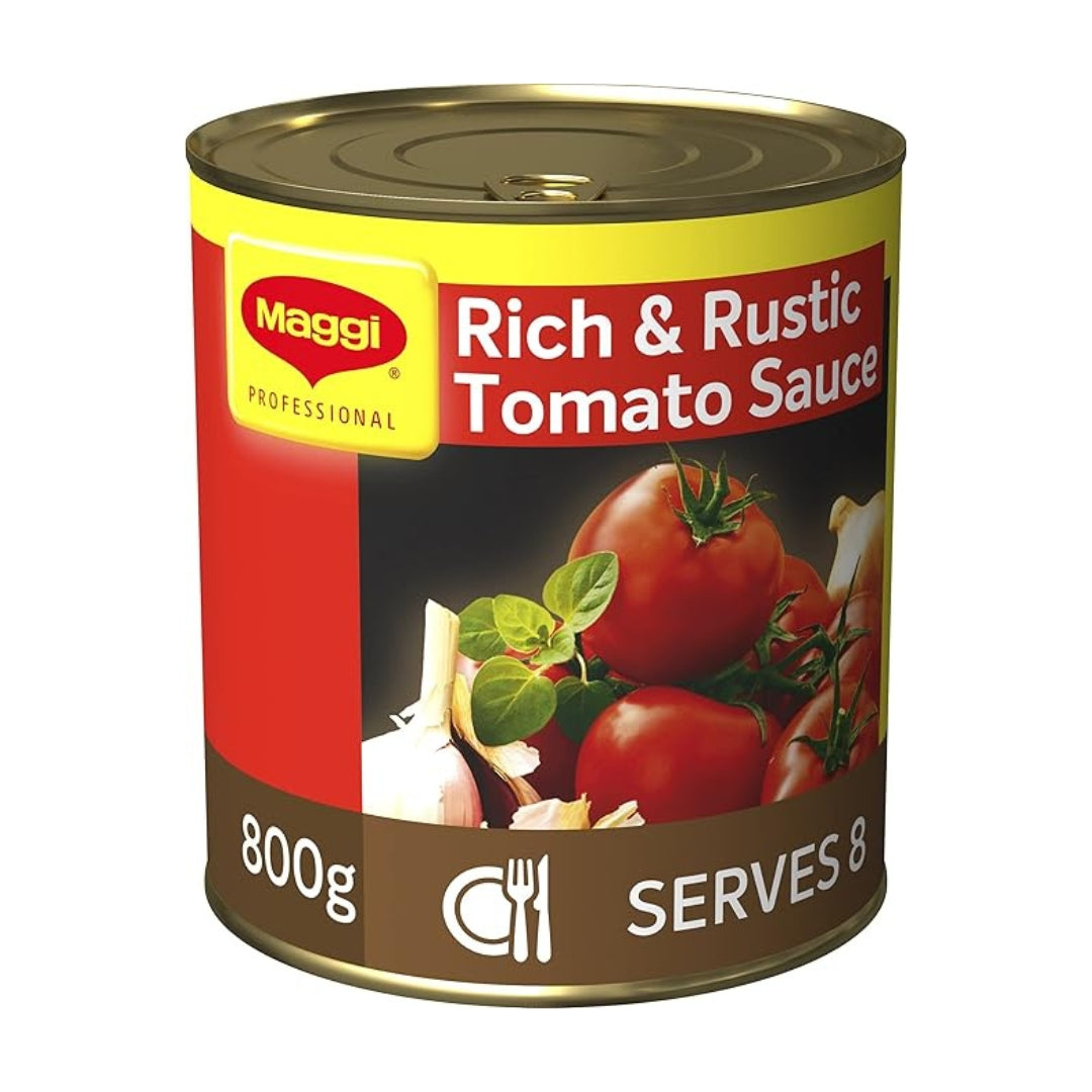 Maggi Tomato Sauce For Cooking And Foodservice Rich & Rustic Flavour 800g 1 x 800g