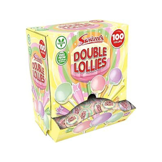 Swizzels Double Lollies Dispenser Box 100ct – 600 x 1pk