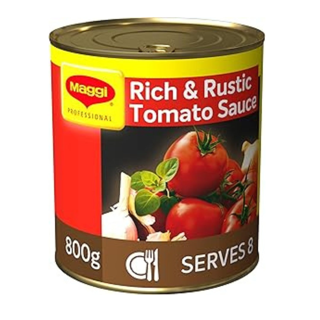 Maggi Tomato Sauce Rich And Rustic Retail And Foodservice 800g Case Of 12 Multi Pack