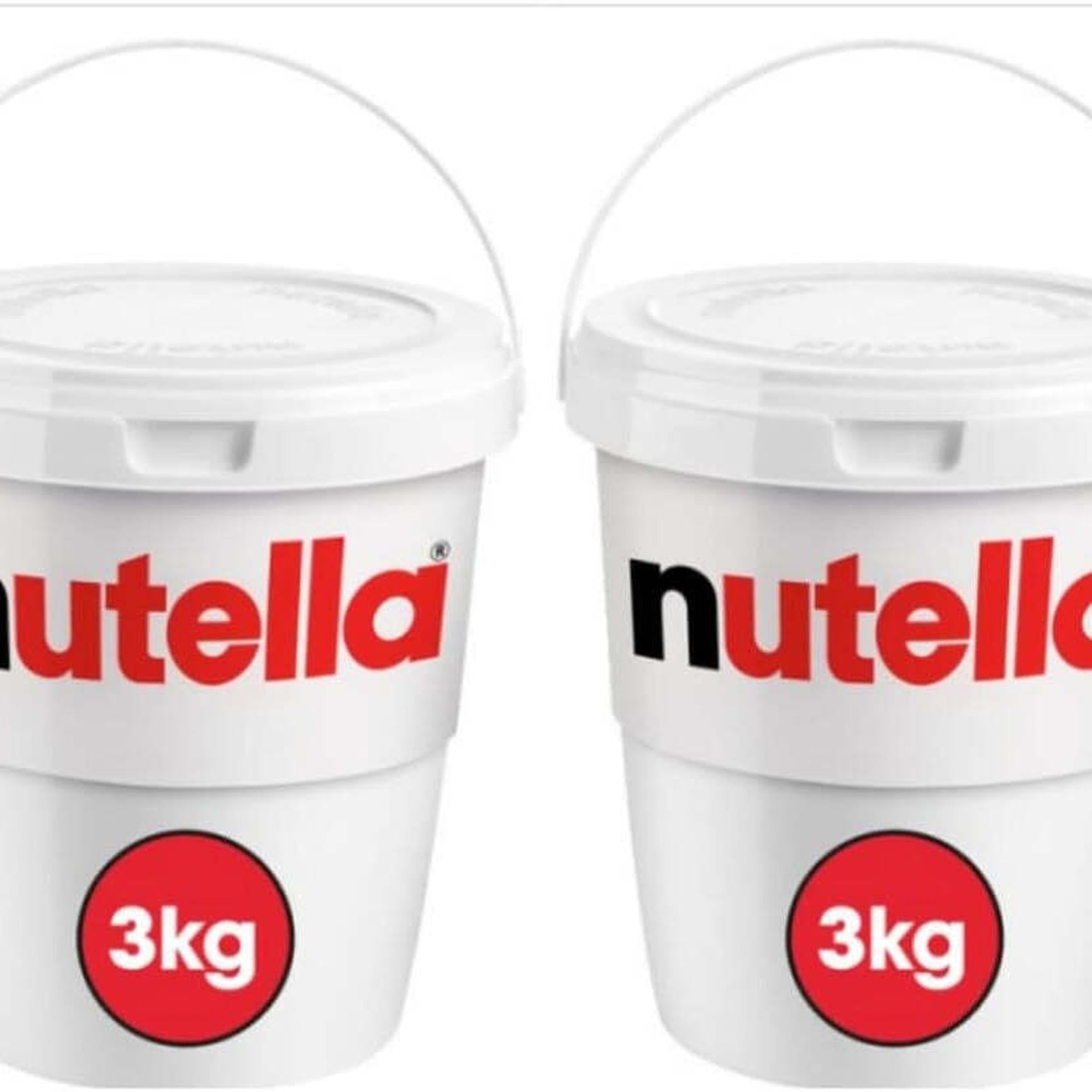 Nutella Hazelnut And Chocolate Spread 3kg Tub Multi Pack 2 X 3kg For Retail And Foodservice