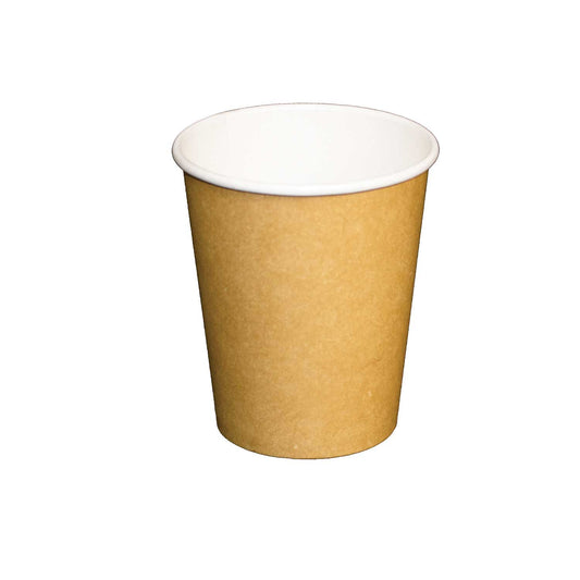 CaterPro Essentials 50 PE Lined Paper Single Wall Cups 113ml – 10 x 50s