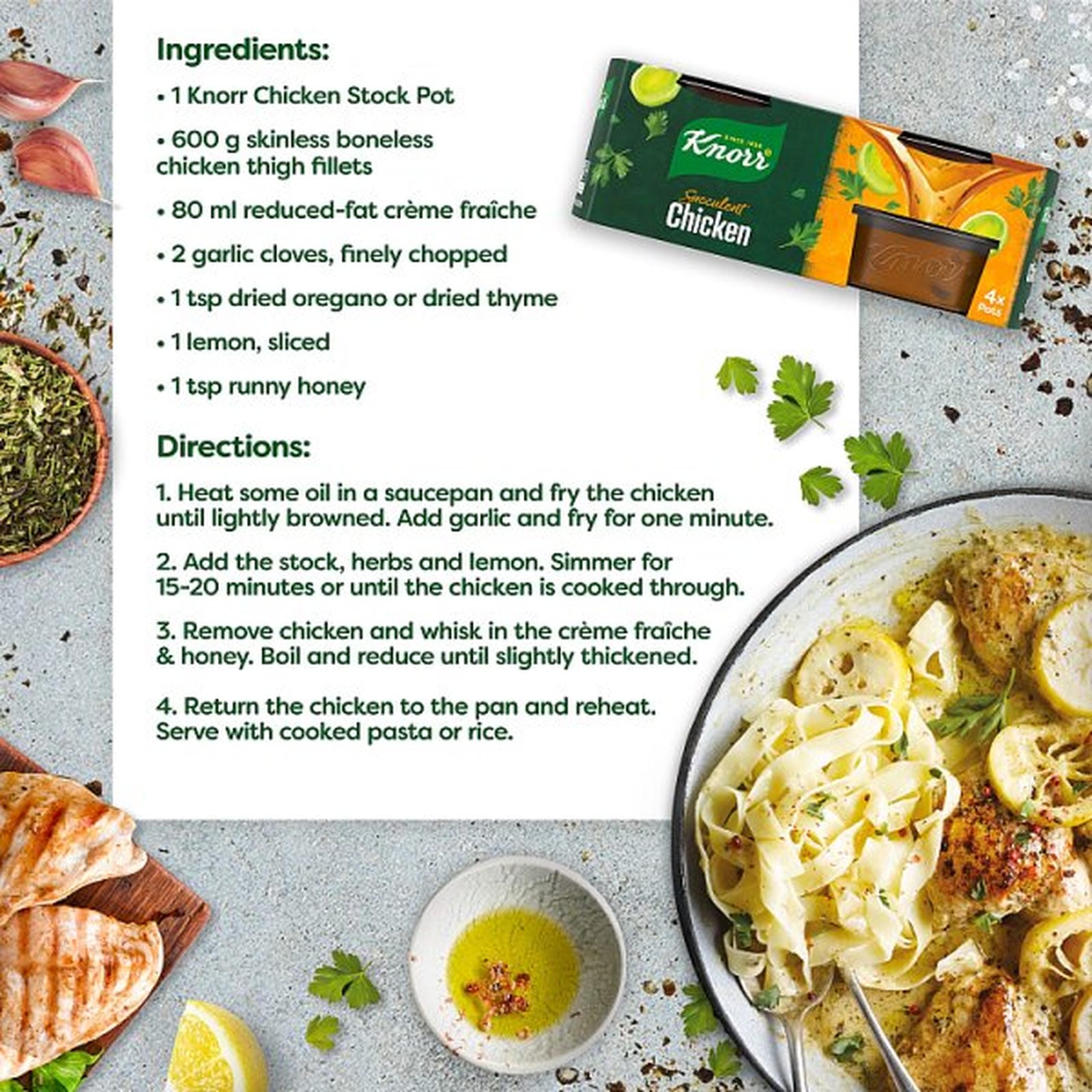 Knorr Stock Pots Chicken 4x 28 g