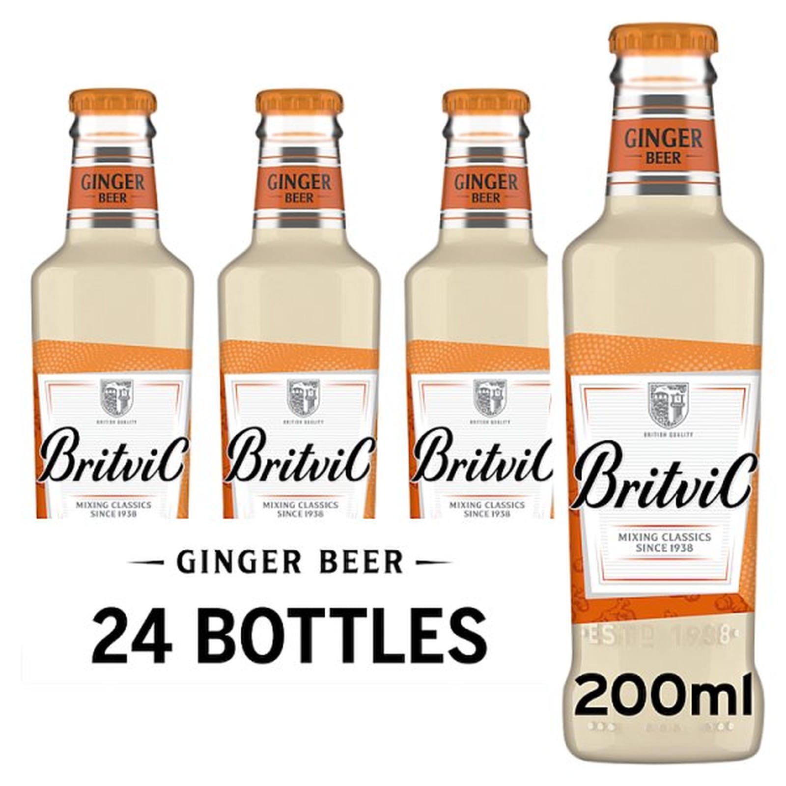 Britvic Fiery Ginger Beer Bottle 200ml