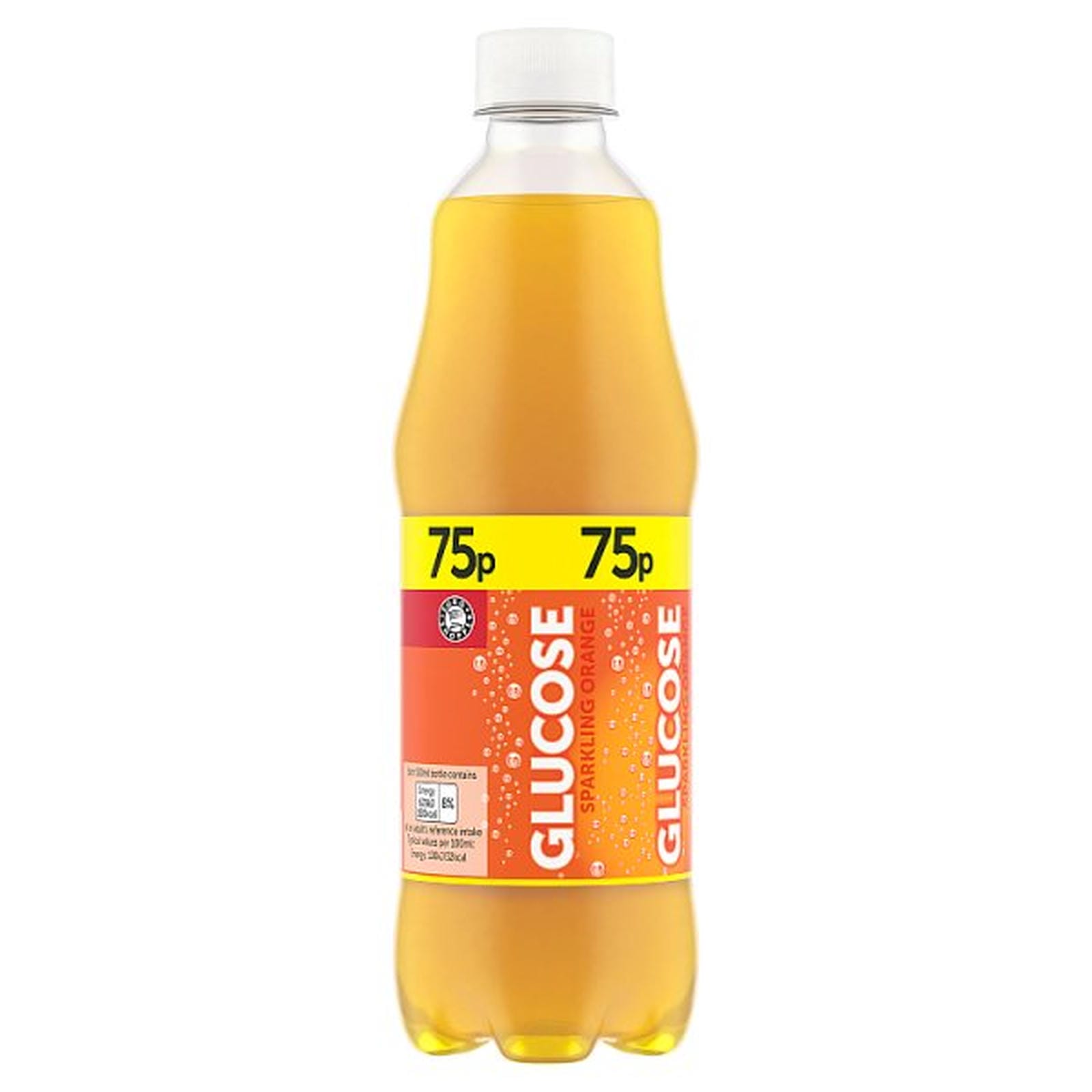 Euro Shopper Glucose Sparkling Orange 500ml