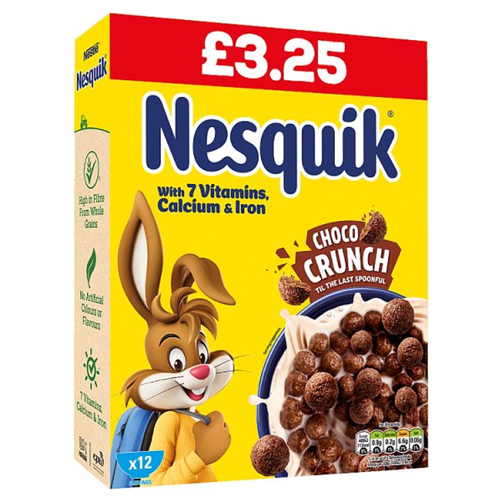Nestlé Nesquik Chocolate Cereal 375g