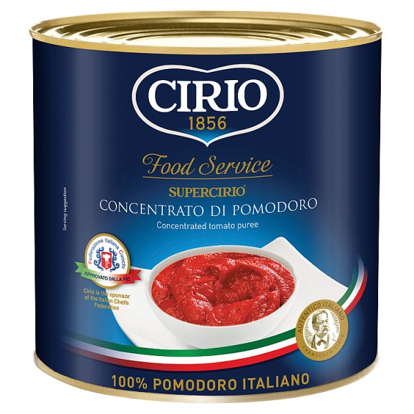 Cirio Concentrated Tomato Puree 2.1kg 1 x 2.1kg Foodservice Catering Size Ideal For Stews And Sauces