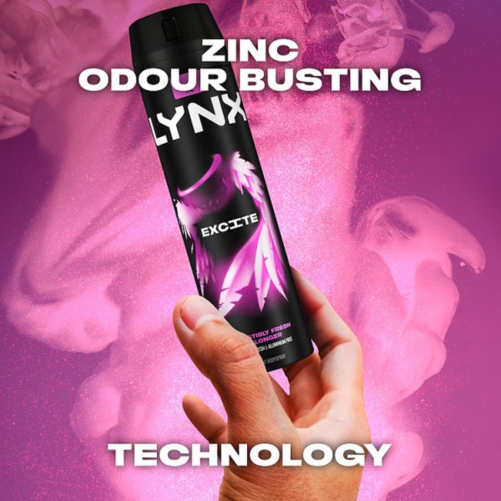 Lynx Aerosol Body Spray Excite 200 ml