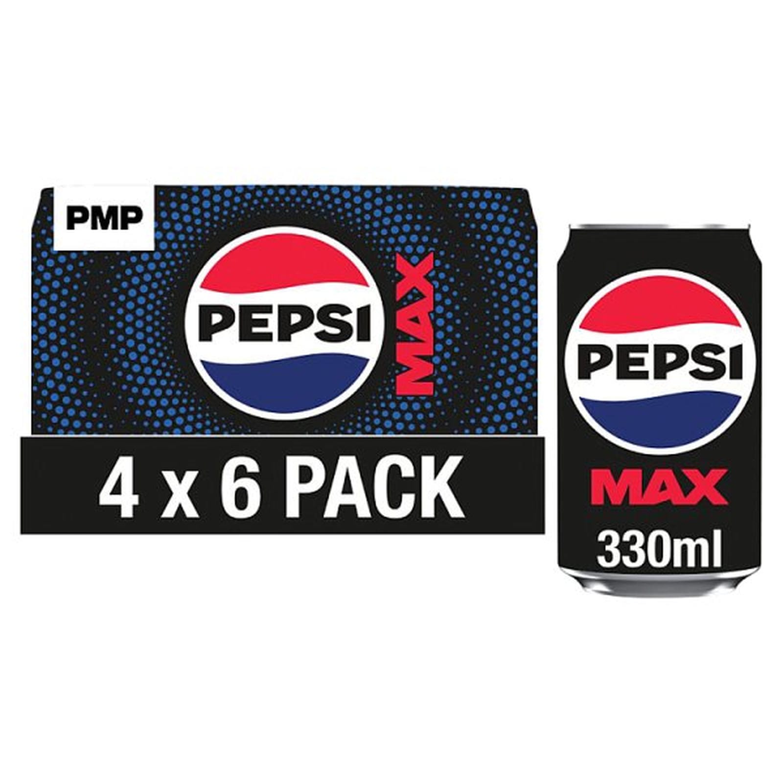 Pepsi Max No Sugar Cola PMP Bottle 2L