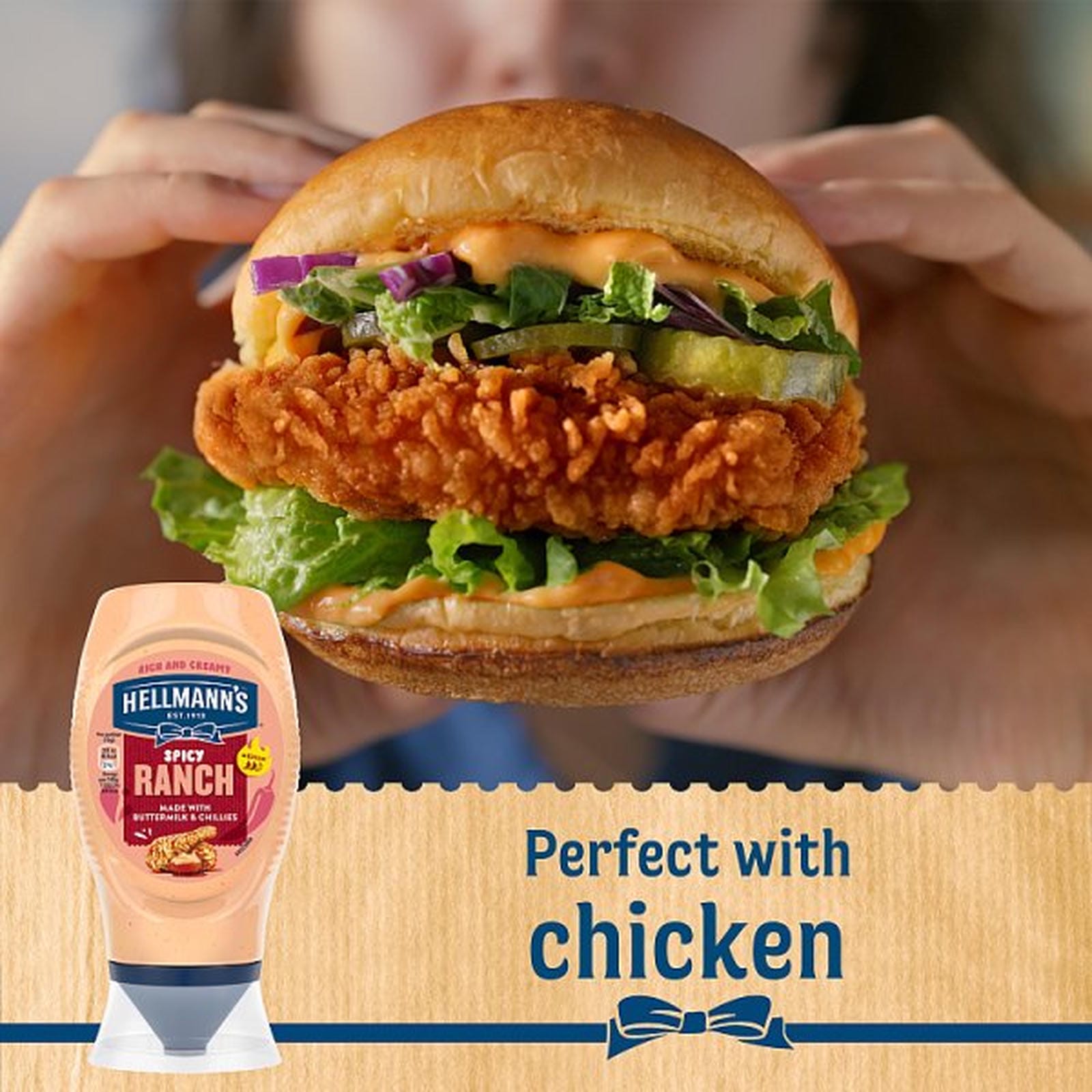 Hellmann's Sauce Spicy Ranch 245 g