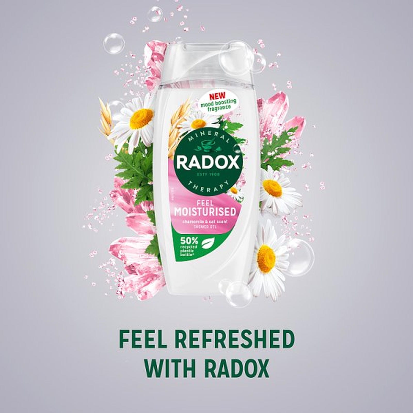 Radox Mineral Therapy Shower Gel Feel Moisturised 225 ml