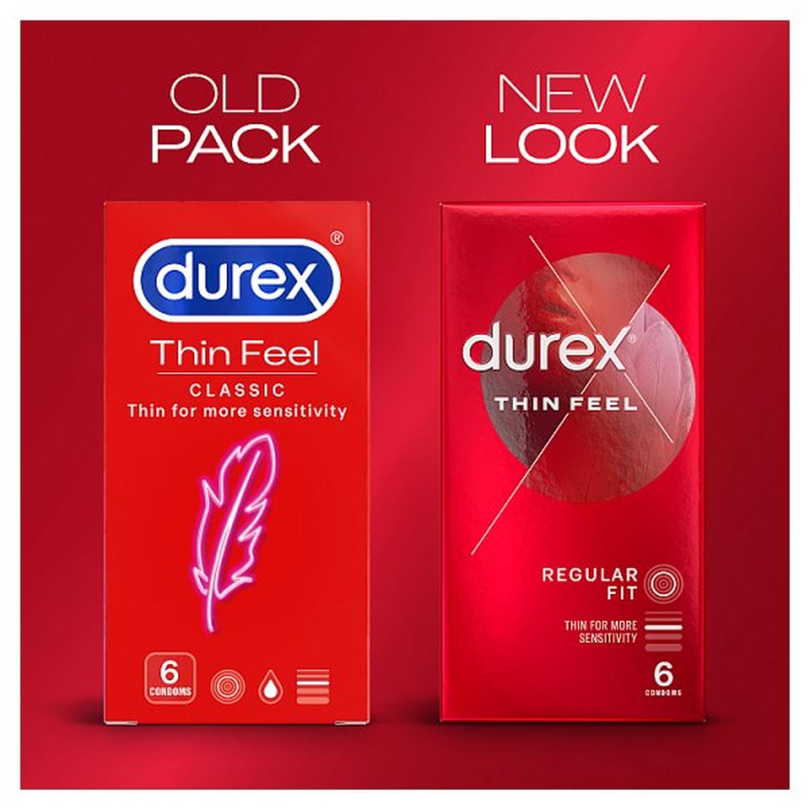 Durex Thin Feel 6 Condoms
