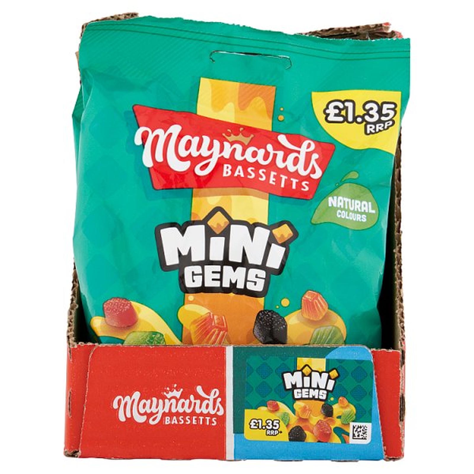 Maynards Bassetts Mini Gems Sweets Sharing Bag £1.35 PMP 130g