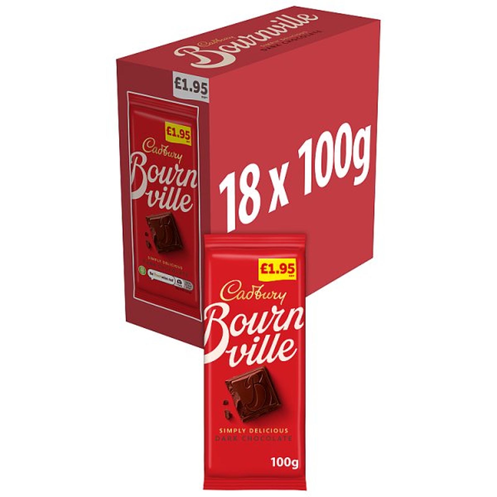 Cadbury Bournville Classic Dark Chocolate 100g