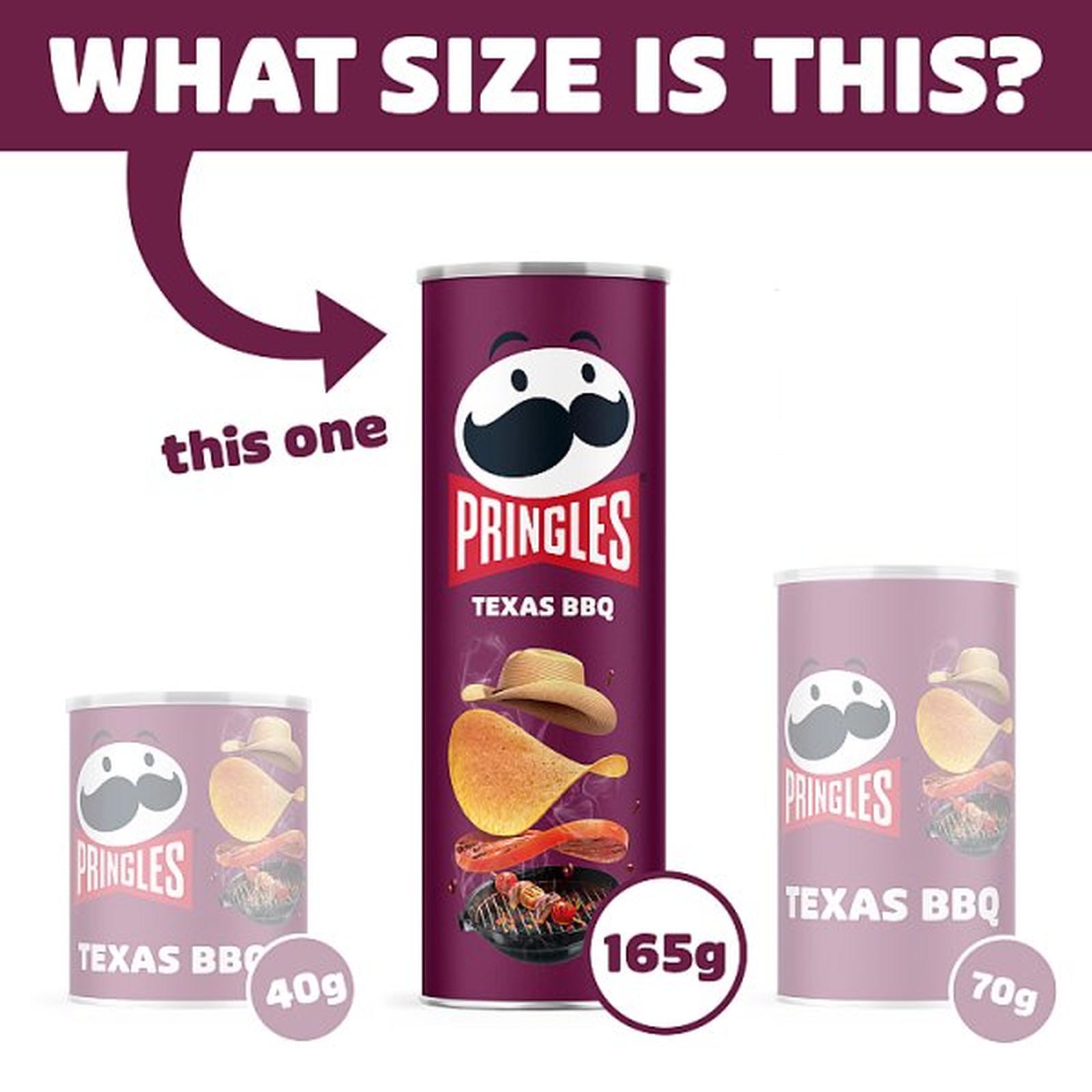 Pringles Texas BBQ Sharing Crisps 6 x 165g PMP £2.99