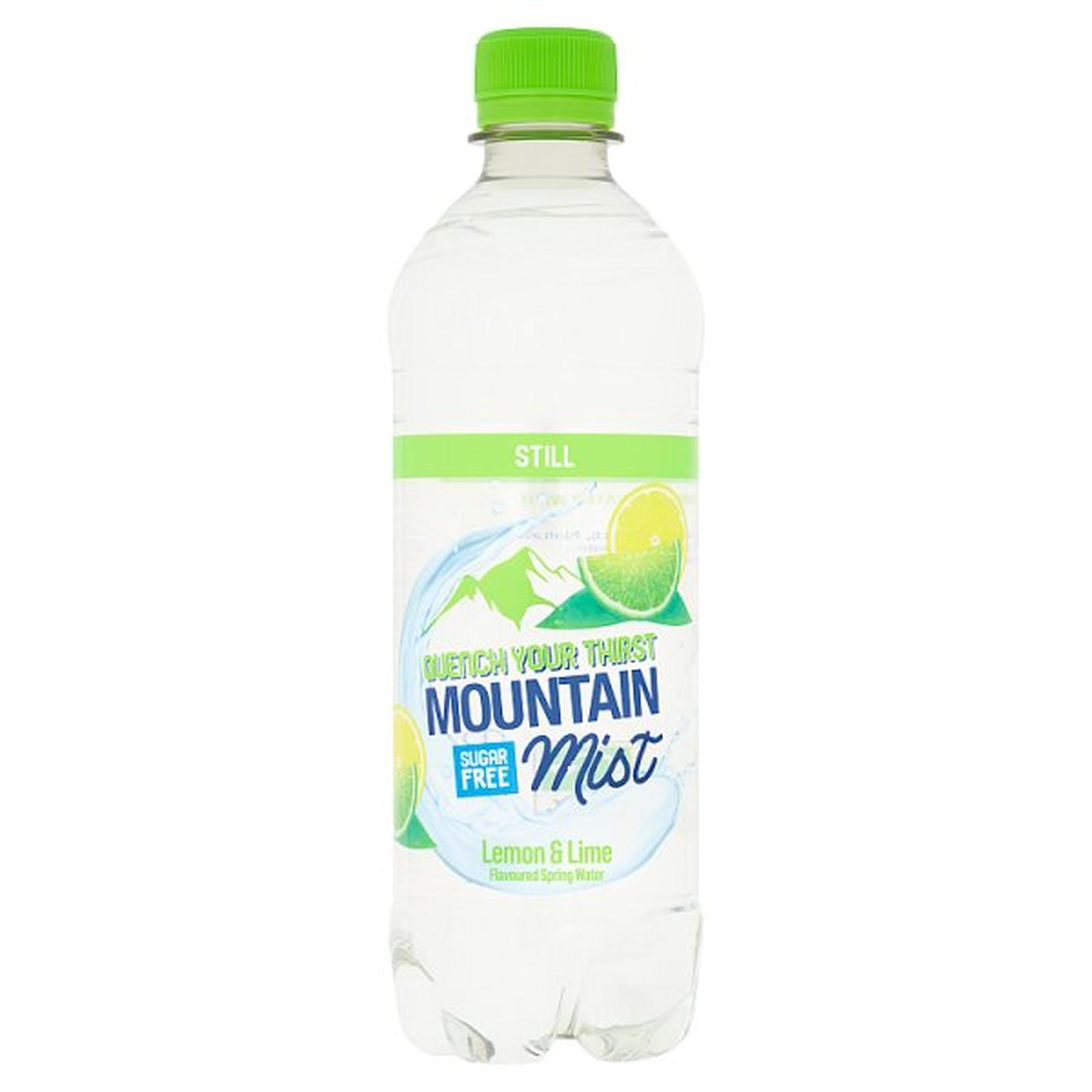 Mountain Mist Still Lemon & Lime Flavoured Spring Water 500ml