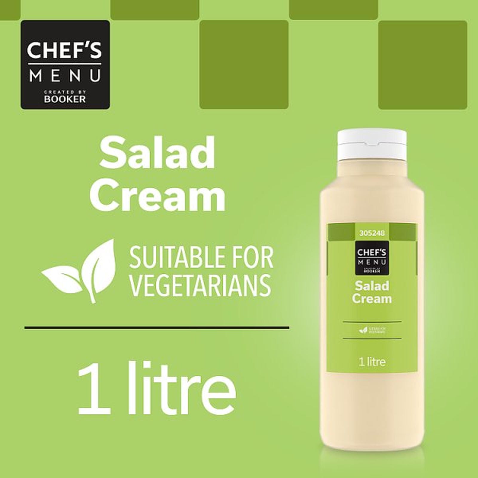 Chef's Menu Salad Cream 1 Litre