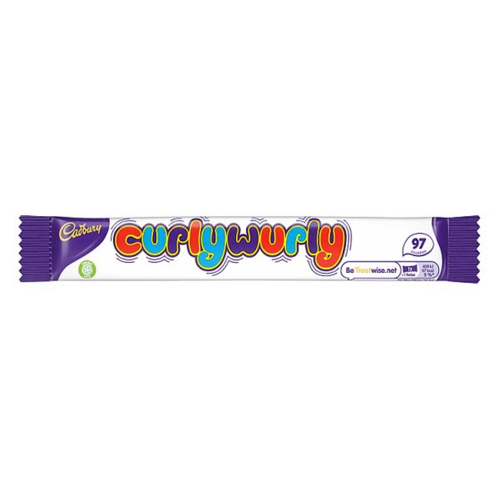 Cadbury Curly Wurly Chocolate Bar 21.5g