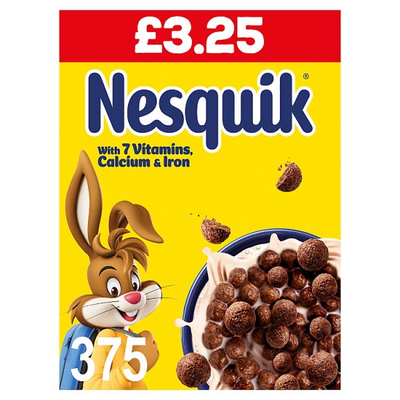 Nestlé Nesquik Chocolate Cereal 375g