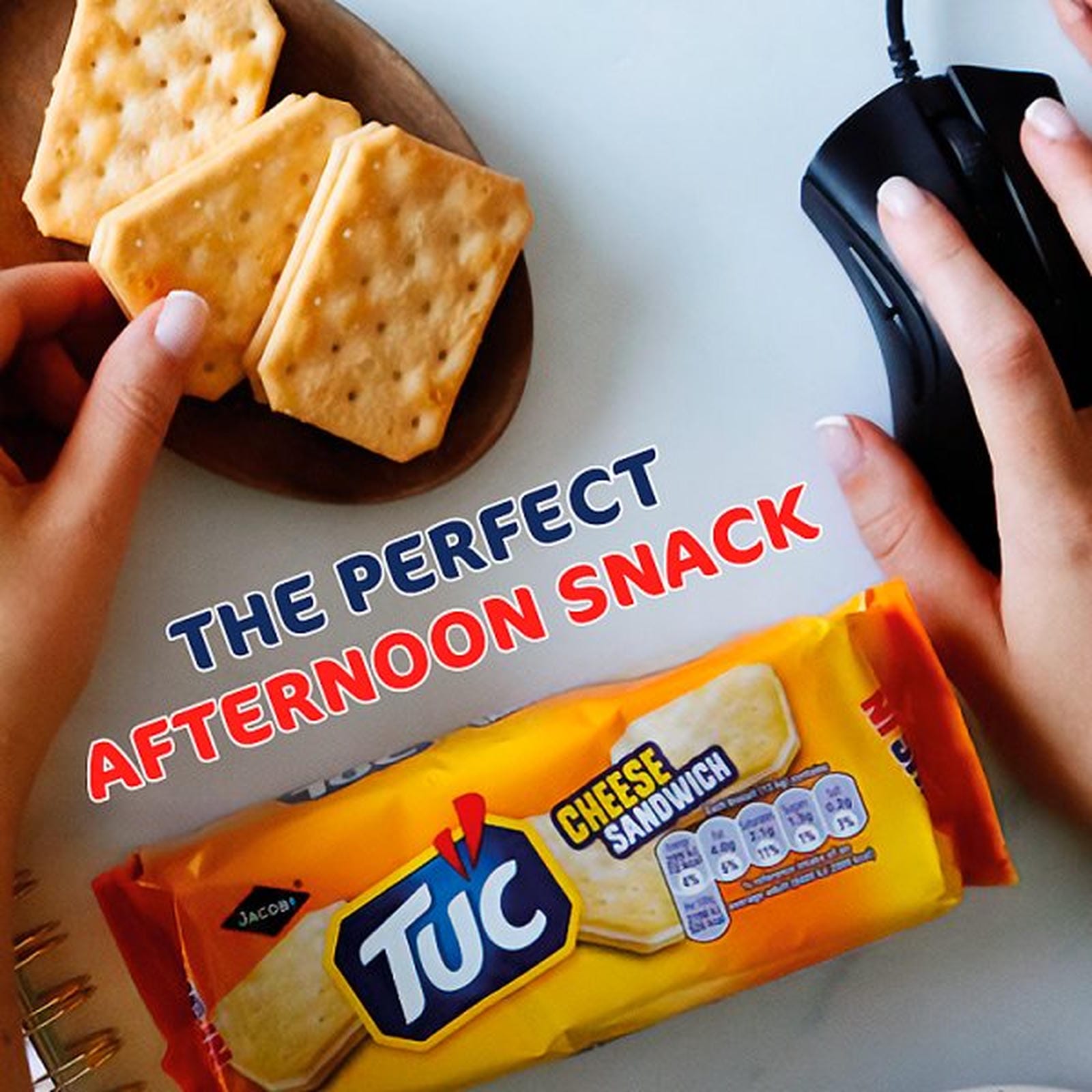 Jacob's TUC Original Snack Crackers 150g PMP £1.79