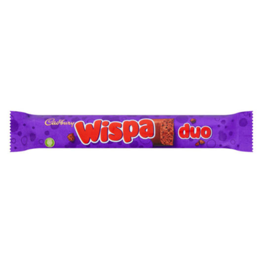 Cadbury Wispa Duo Chocolate Bar 47.4g – 32 x 47g