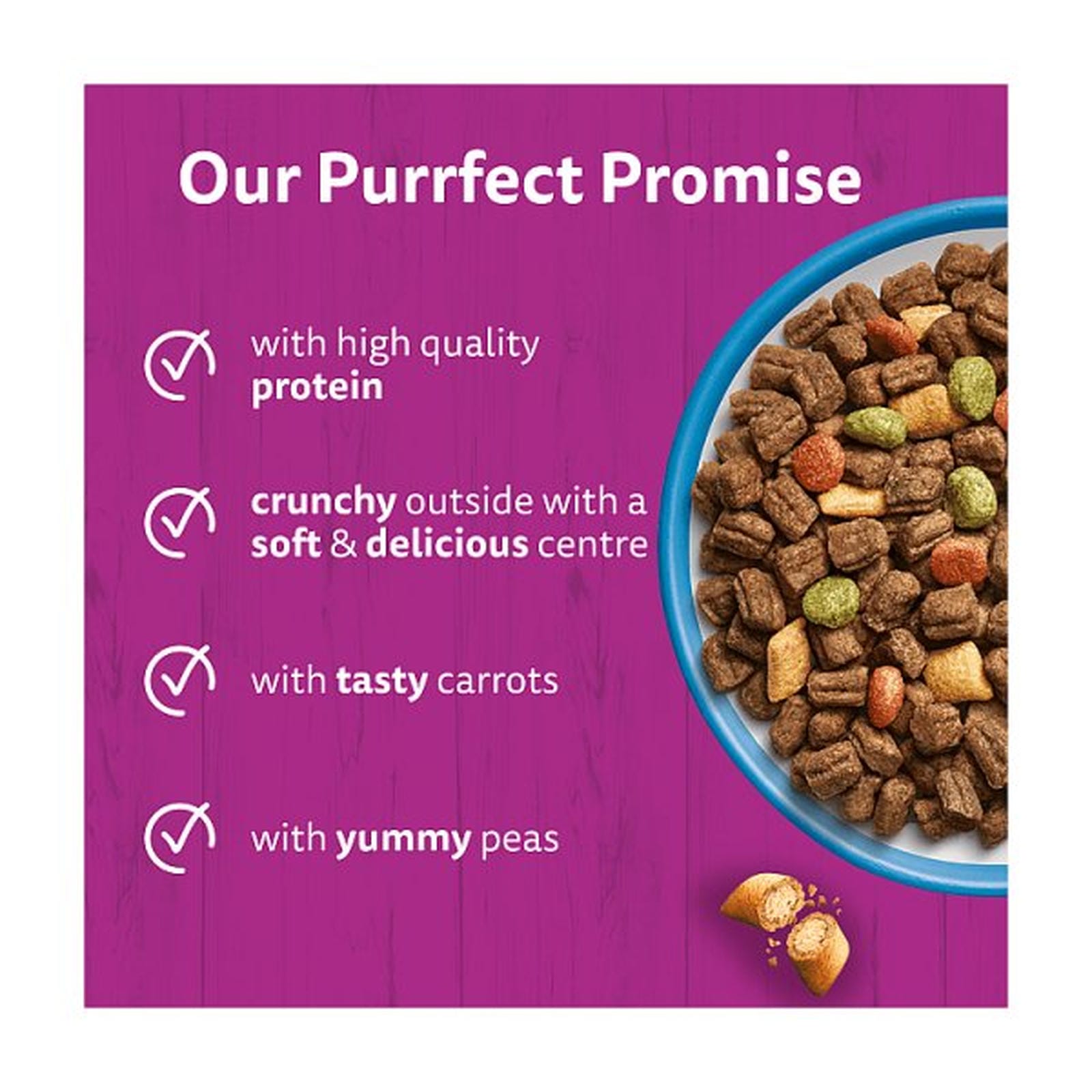 WHISKAS 1+ Dry TUNA Cat Food 300g