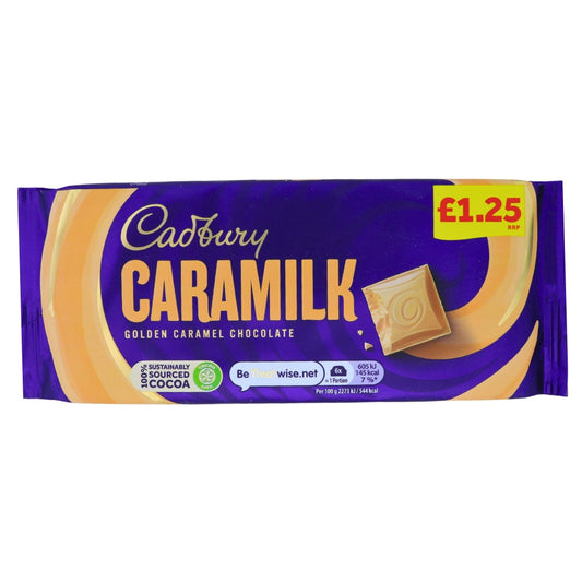 Cadbury Caramilk Chocolate Tablet 80g – 26 x 80g