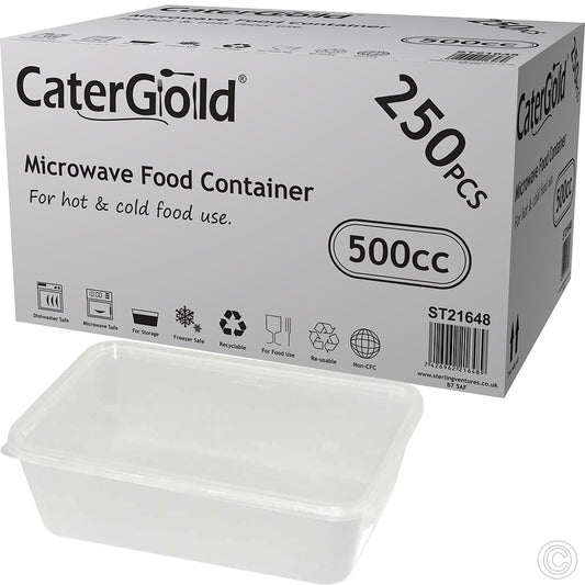 C500 SC Plastic Cont&Lid – 1 x 250s