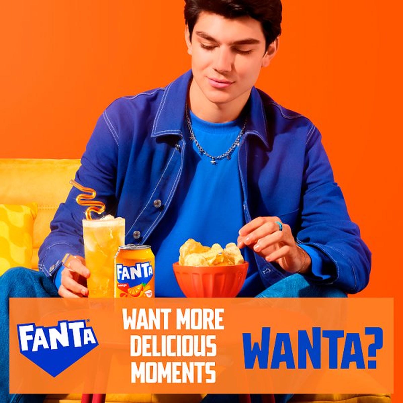 Fanta Orange 330ml Can